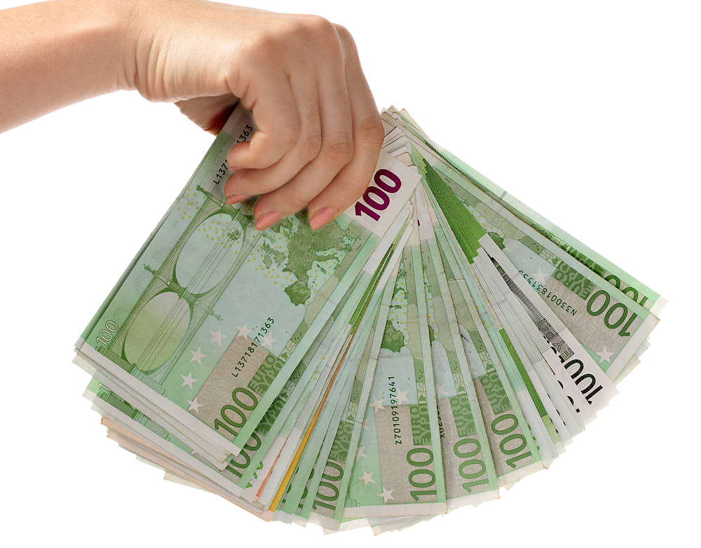 Bills Money Photography Dollar Take 100 Euro Transparent PNG Image