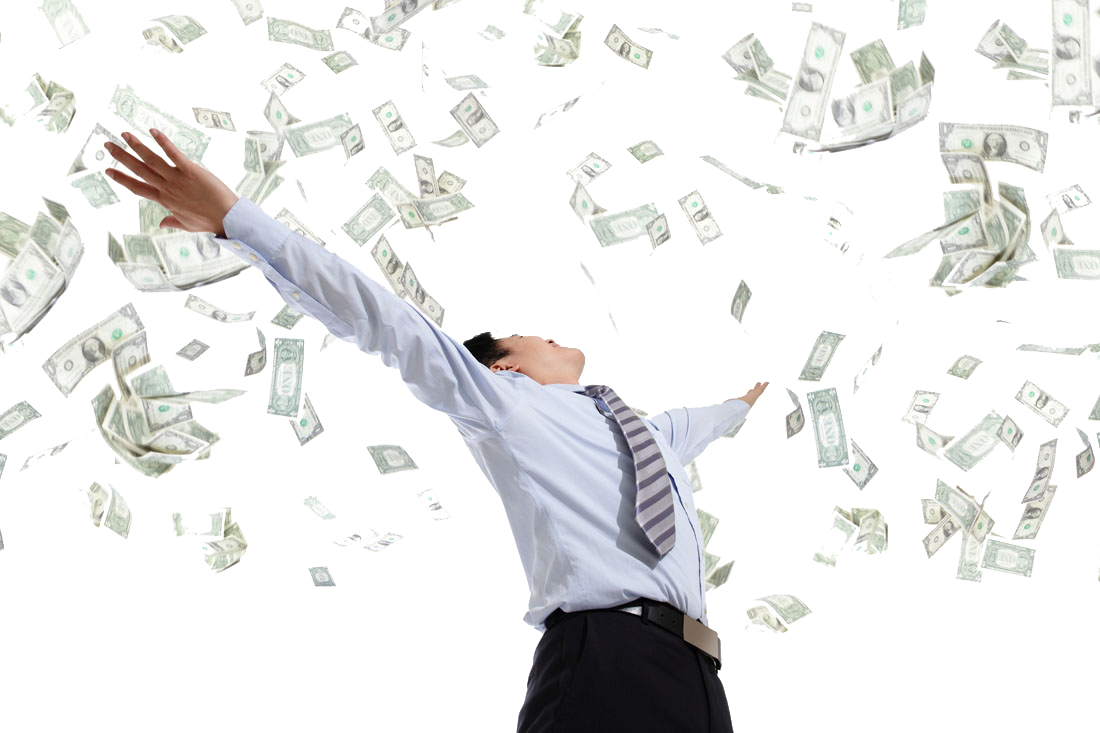 Finance Business People Money Dollar Businessperson Debt Transparent PNG Image