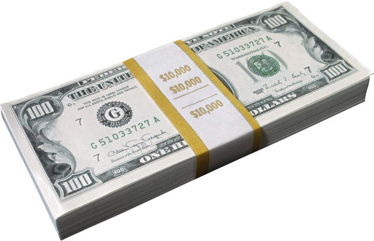 United Finance Money Wad Dollar States Of Transparent PNG Image