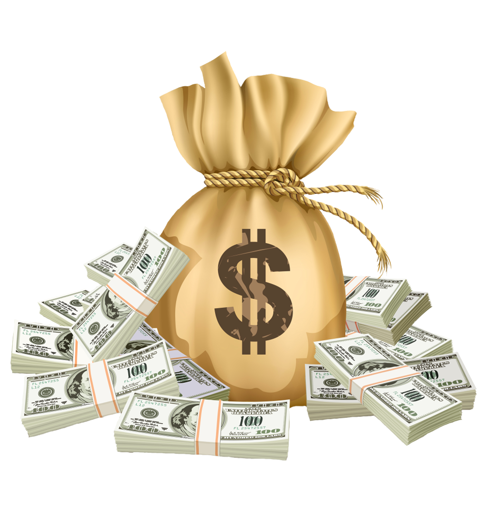 Money Loan Dollar Sign Tips Investment Bank Transparent PNG Image