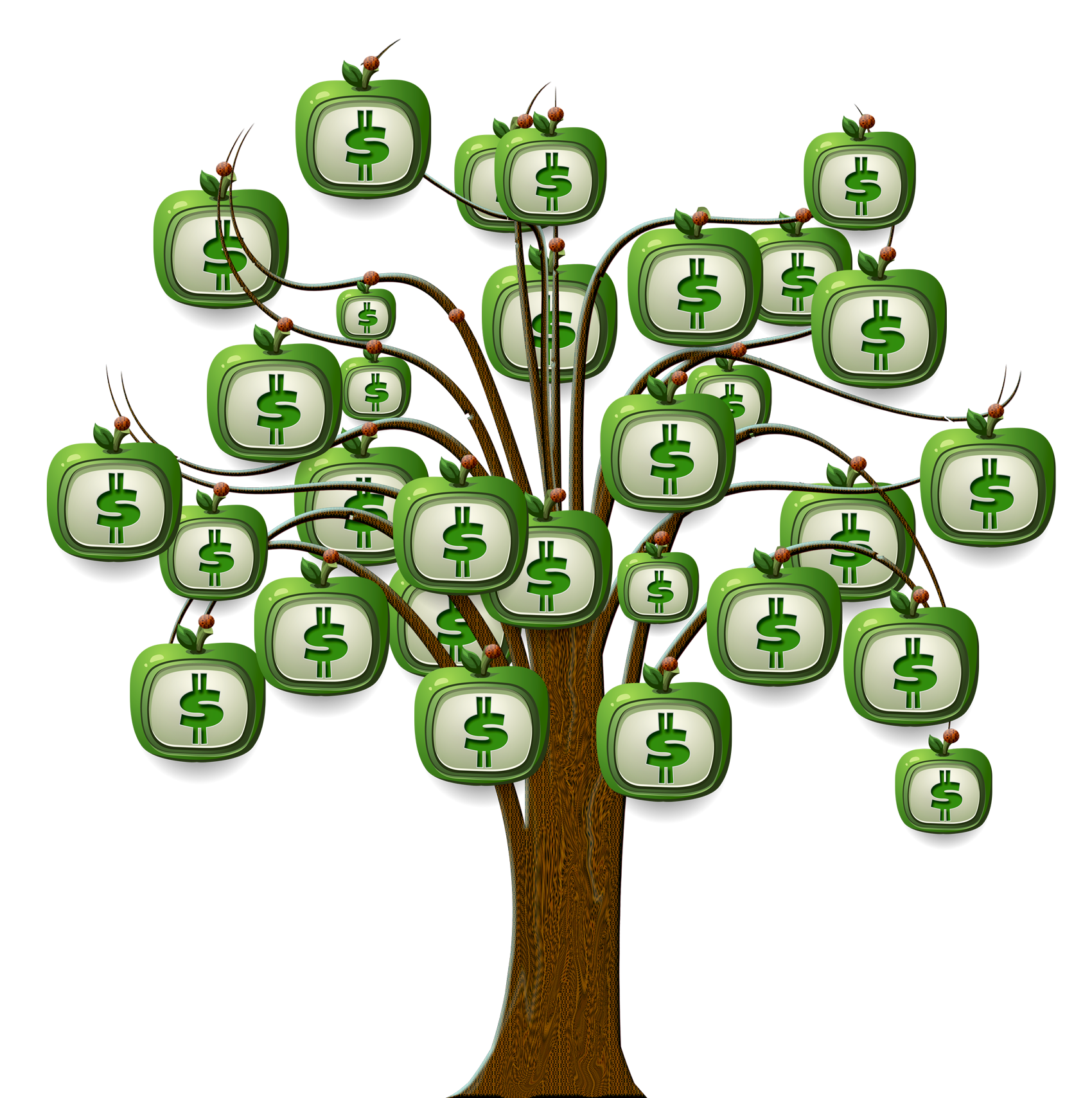 Binary Moneytree Dollar Tree Finance Option Transparent PNG Image