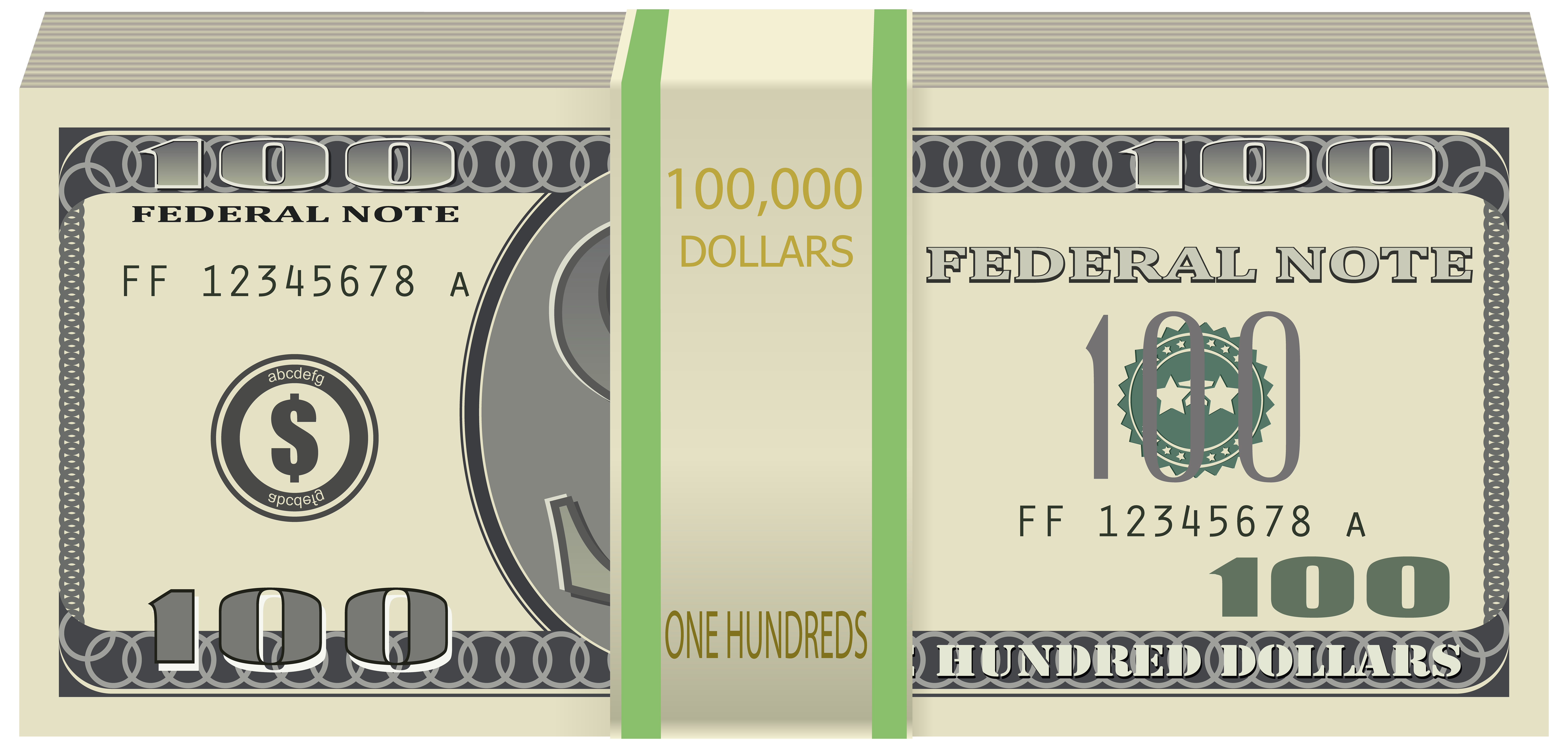 Wads United Center Of Dollars Penny Dollar Transparent PNG Image