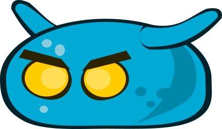 Blue Monster Picture Transparent PNG Image