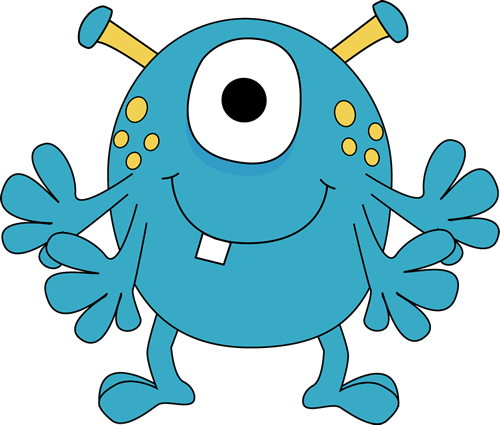 Blue Monster Photos Transparent PNG Image