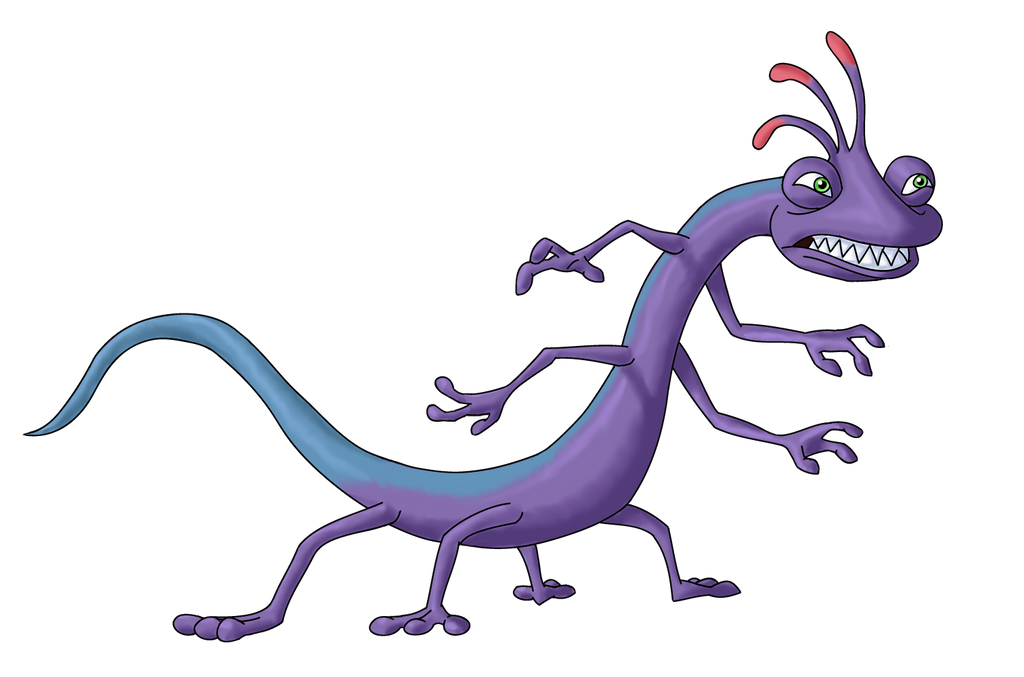 Purple Lizard Monsters Inc HQ Image Free Transparent PNG Image