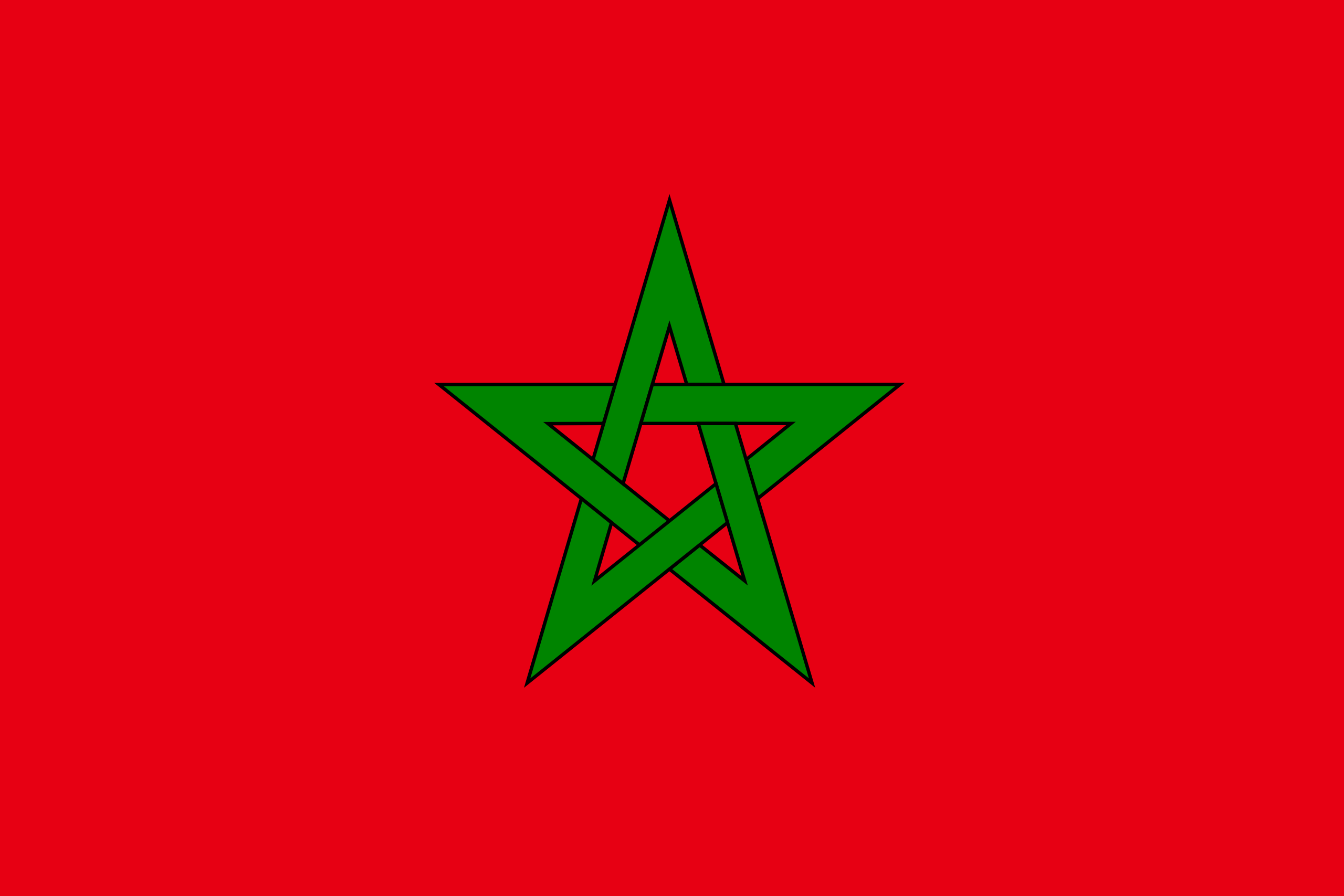 Morocco Flag Picture Transparent PNG Image