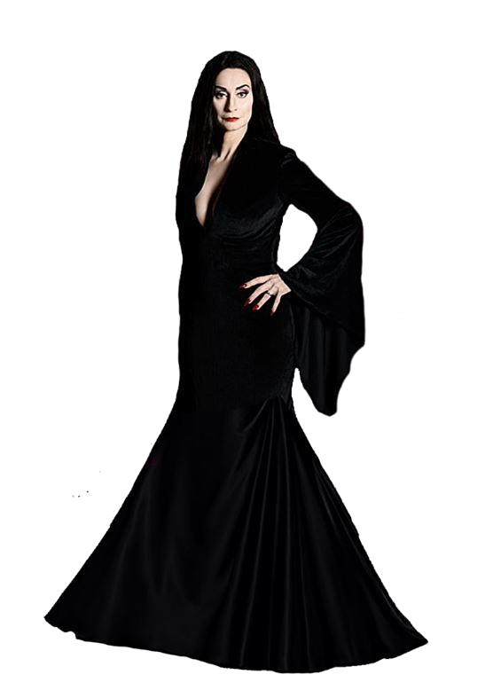 Morticia Addams Free PNG HQ Transparent PNG Image