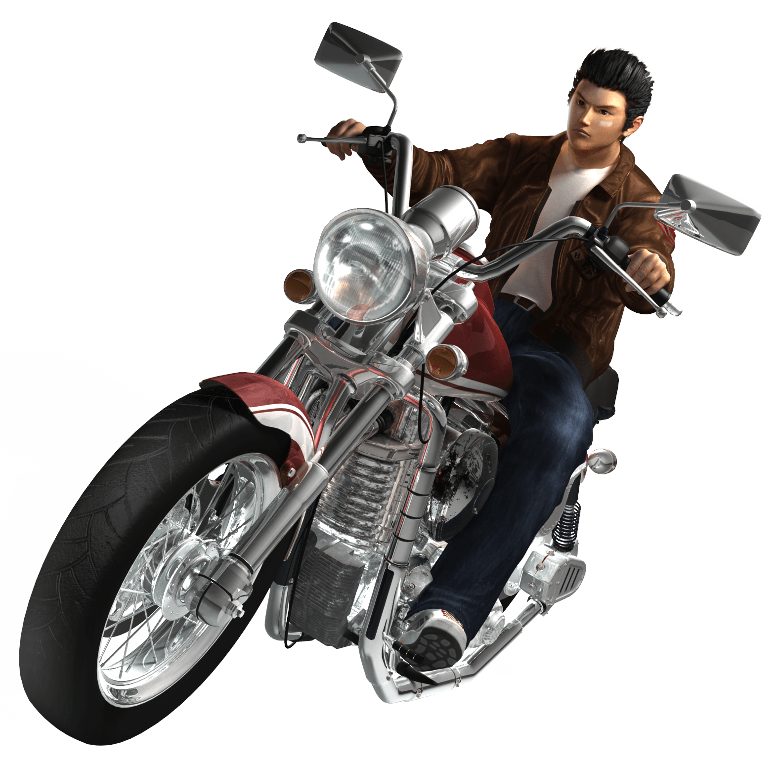 Motorbiker On Motorcycle Png Image Man On Motorcycle Png Image Transparent PNG Image