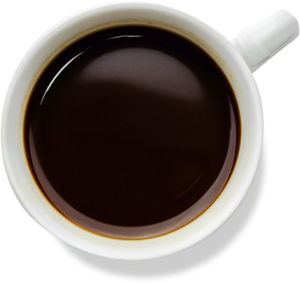 Coffee Mug Top Transparent Picture Transparent PNG Image