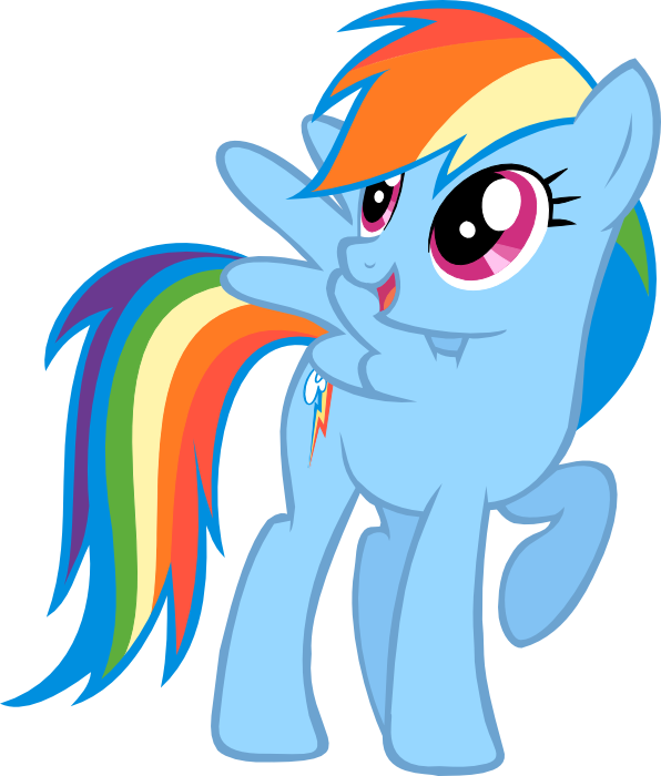 Rainbow Dash Transparent Image Transparent PNG Image