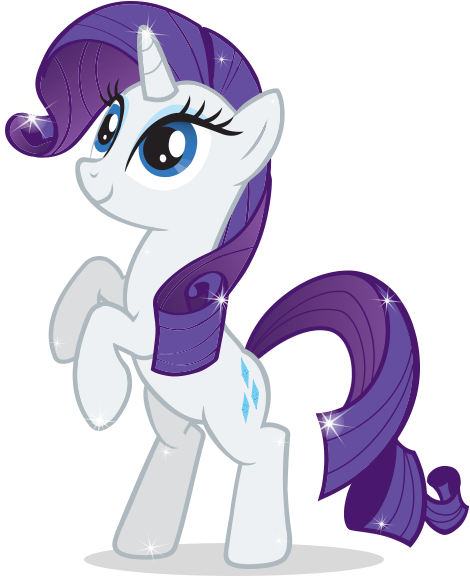 My Little Pony Rarity File Transparent PNG Image