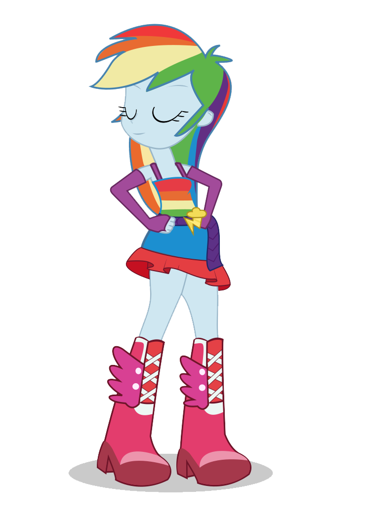 Rainbow Dash Equestria Girls Transparent Transparent PNG Image