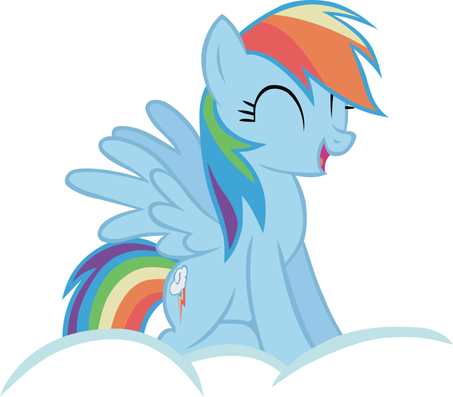 Rainbow Dash Transparent Background Transparent PNG Image