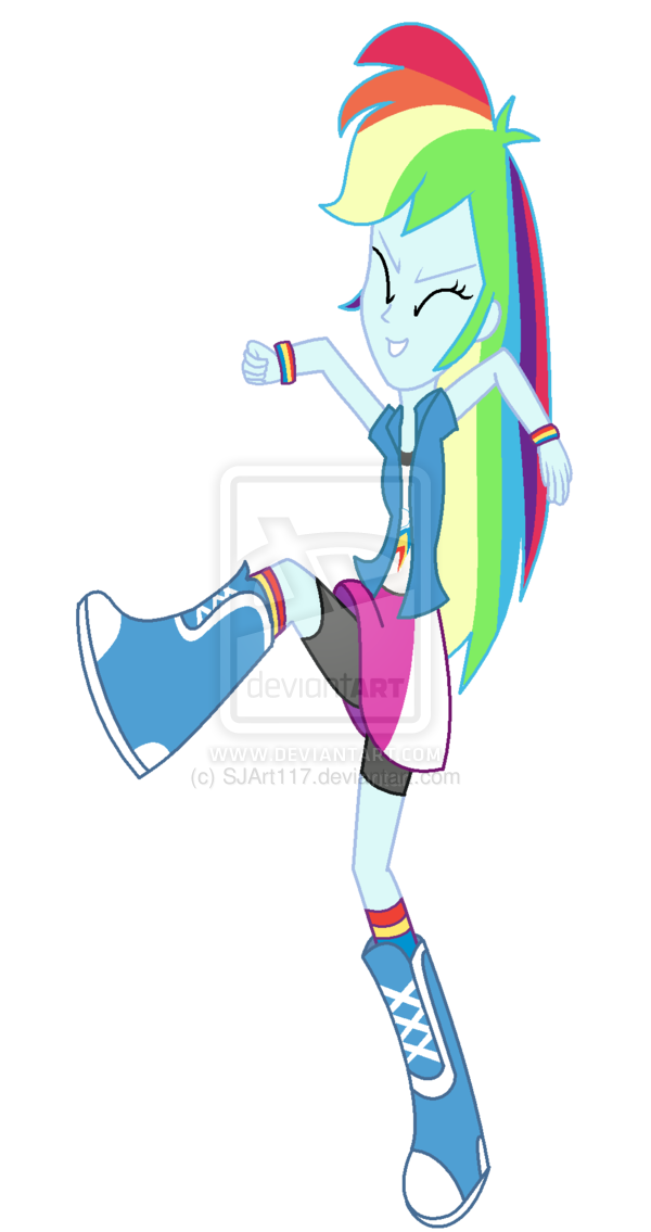 Rainbow Dash Equestria Girls Free Download Transparent PNG Image