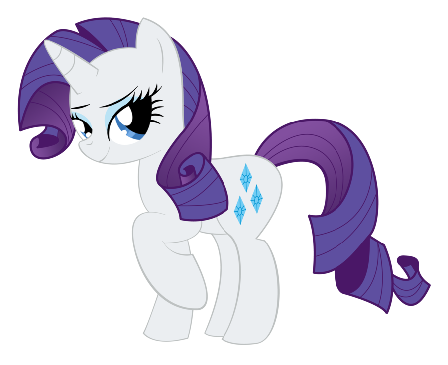 My Little Pony Rarity Transparent Background Transparent PNG Image