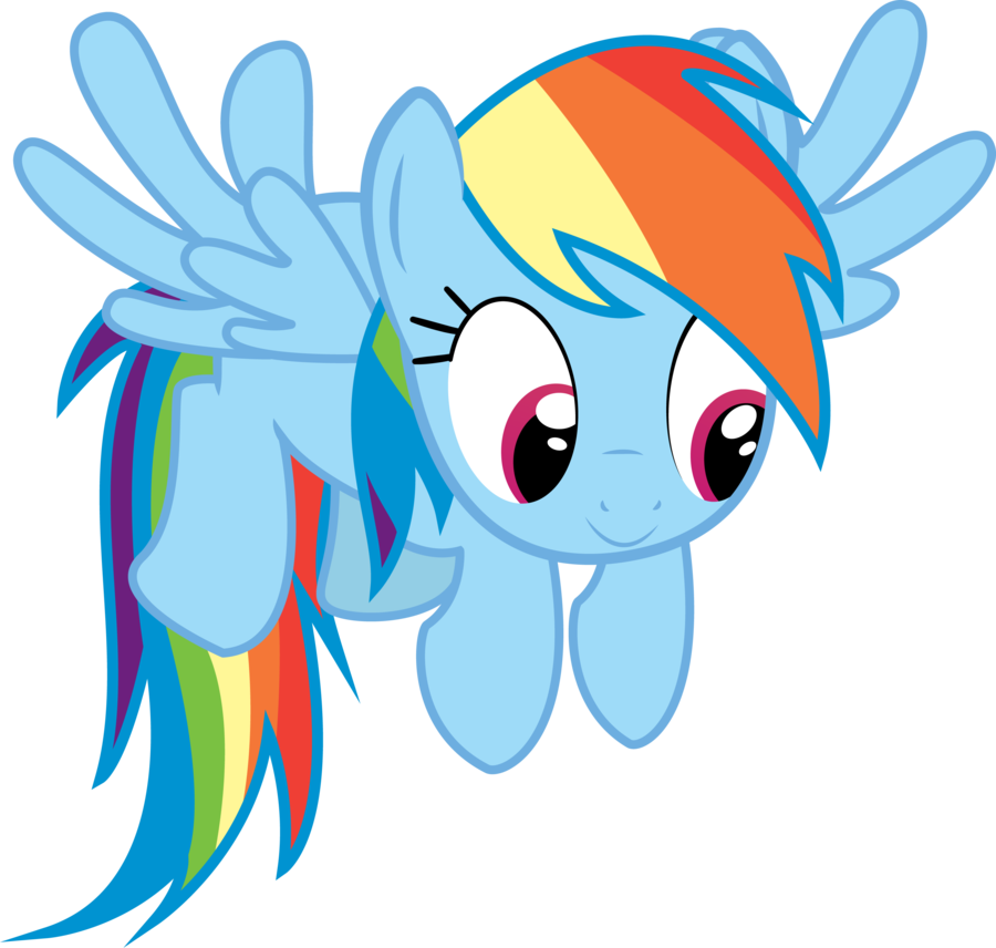 Rainbow Dash Clipart Transparent PNG Image