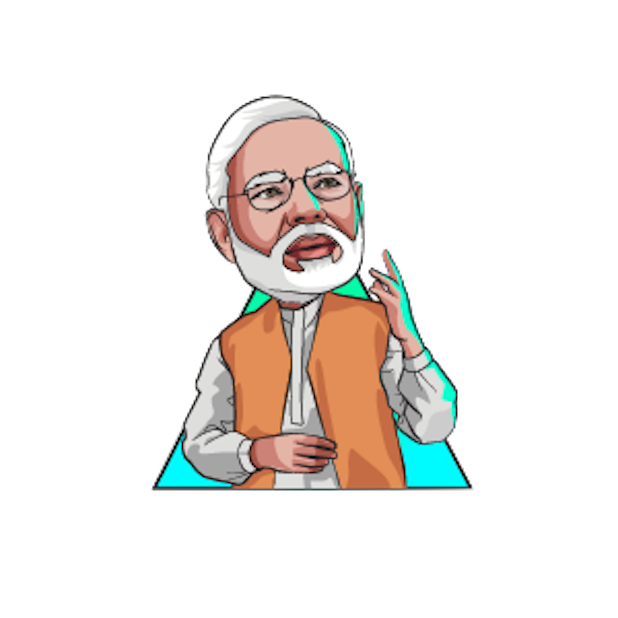 Modi Chief Narendra Cartoon Minister Free Clipart HD Transparent PNG Image