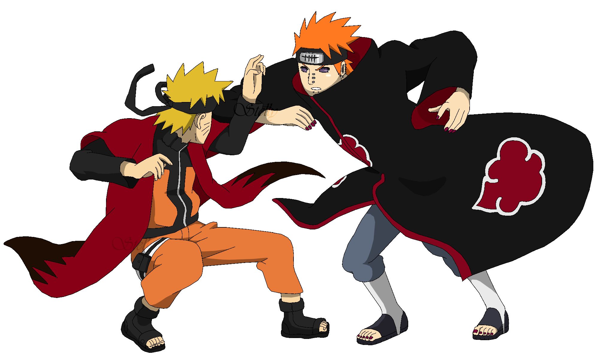 Naruto Pain Transparent Image Transparent PNG Image