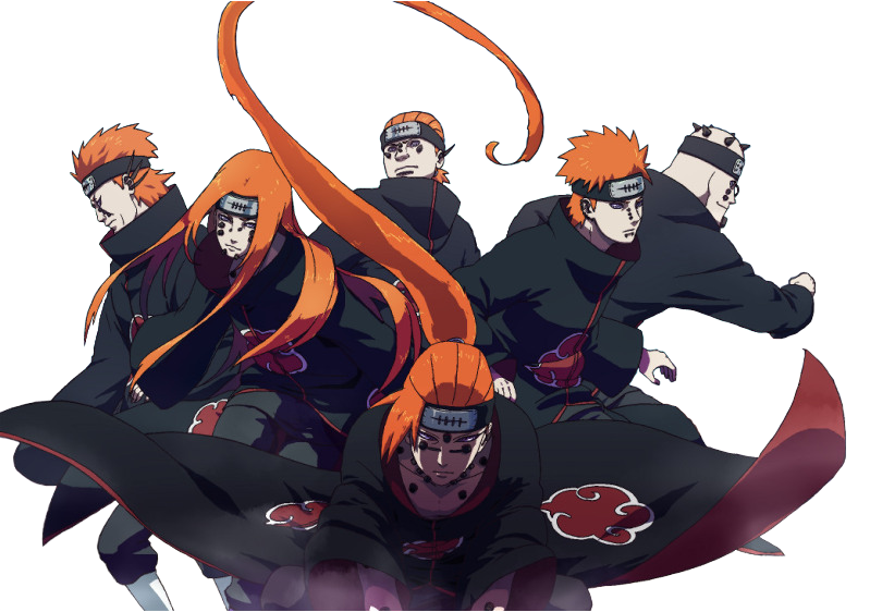 Naruto Pain Transparent PNG Image