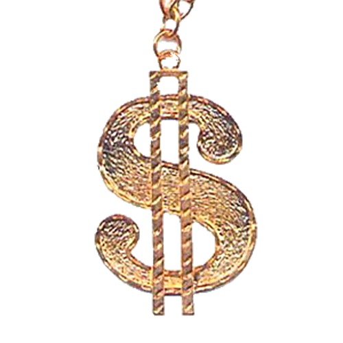 Portable Money Symbol Graphics Necklace Network Transparent PNG Image