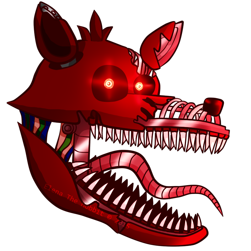 Nightmare Foxy Png Picture Transparent PNG Image