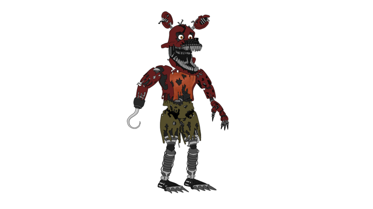 Nightmare Foxy Transparent Transparent PNG Image