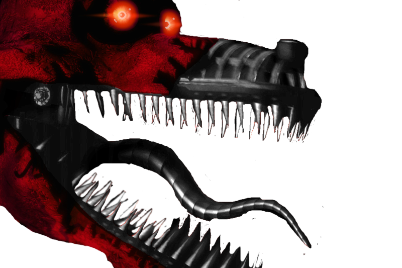 Nightmare Foxy Free Png Image Transparent PNG Image