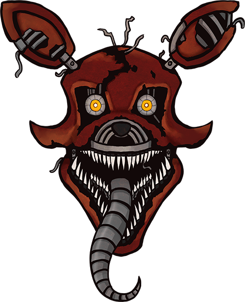 Nightmare Foxy Png Image Transparent PNG Image