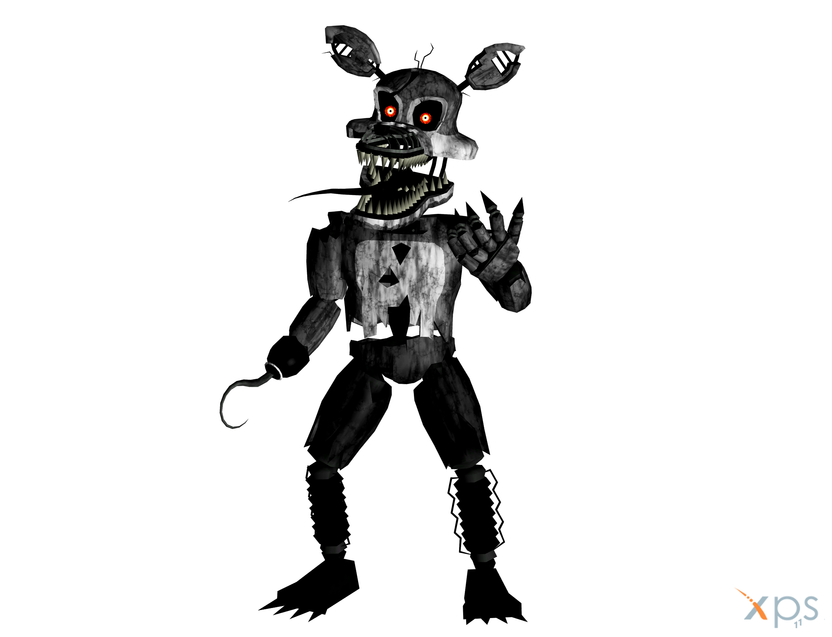 Nightmare Foxy Png Pic Transparent PNG Image