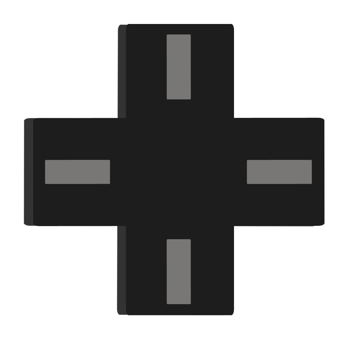 Symbol Cross 64 Nintendo Ds Dpad Transparent PNG Image