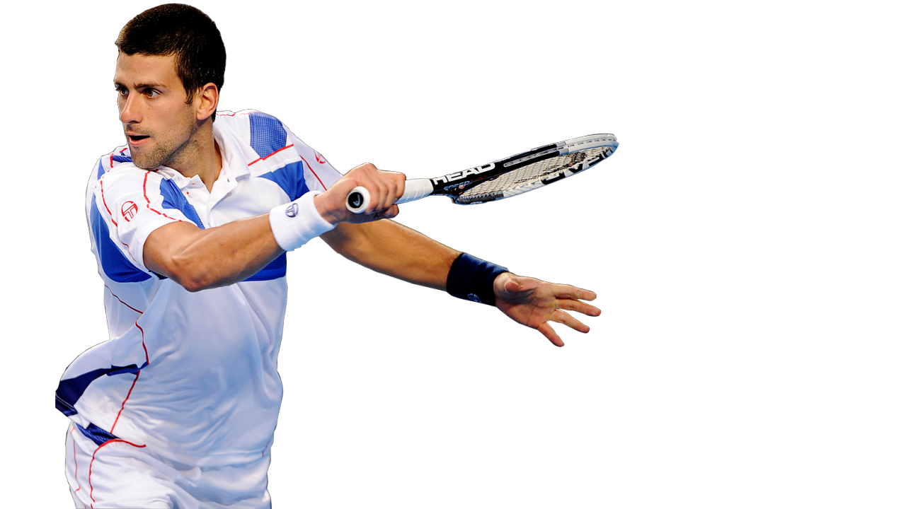 Novak Djokovic Clipart Transparent PNG Image