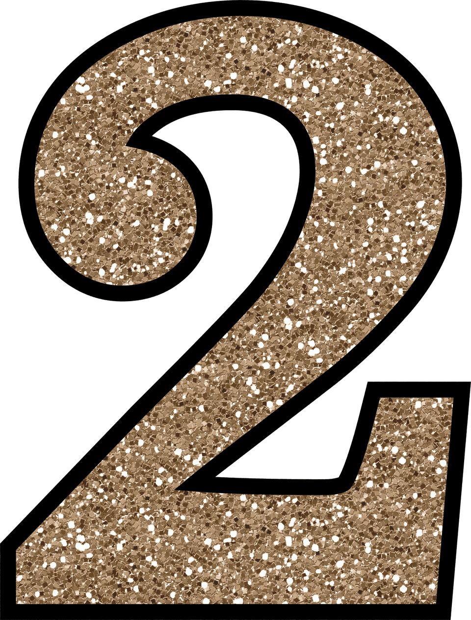 Glitter Number PNG Image High Quality Transparent PNG Image