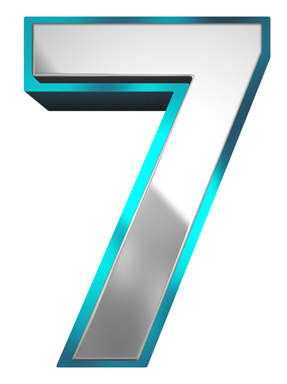 Stylish Number Photos Free Transparent Image HD Transparent PNG Image