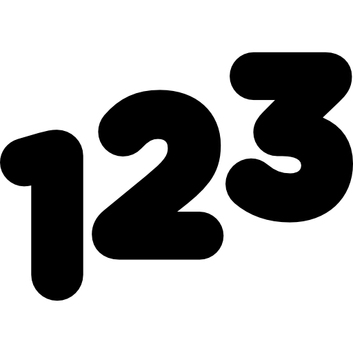 Black Number Free Clipart HD Transparent PNG Image