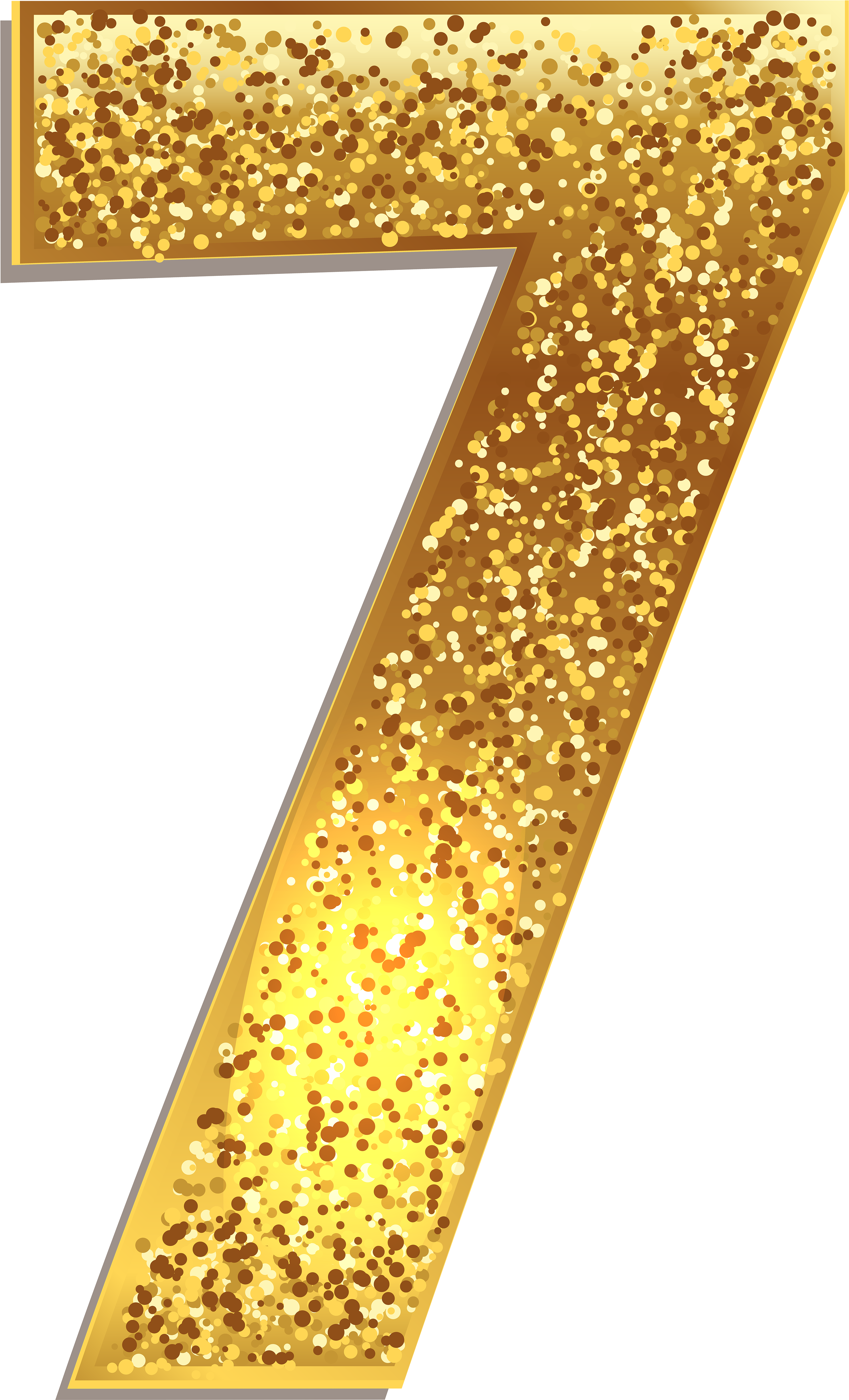 Glitter Number Free Transparent Image HQ Transparent PNG Image