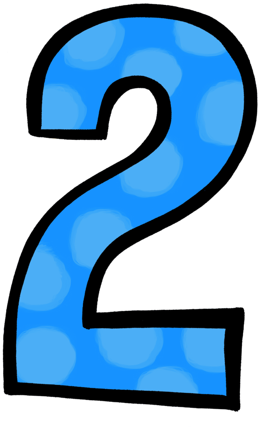 2 Number PNG Download Free Transparent PNG Image