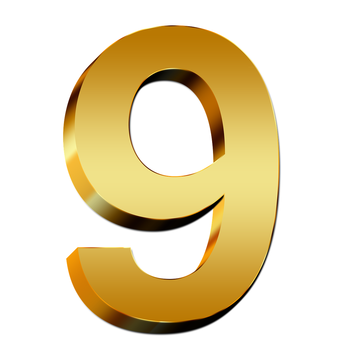 9 Number Free Clipart HD Transparent PNG Image