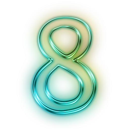 8 Number Download HQ Transparent PNG Image