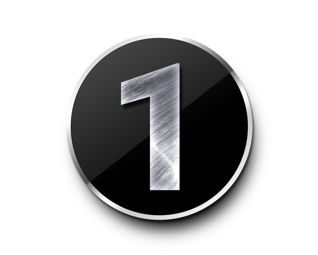 1 Number HD Image Free Transparent PNG Image