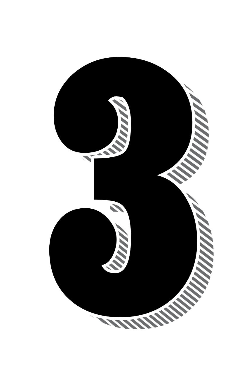 3 Number PNG File HD Transparent PNG Image