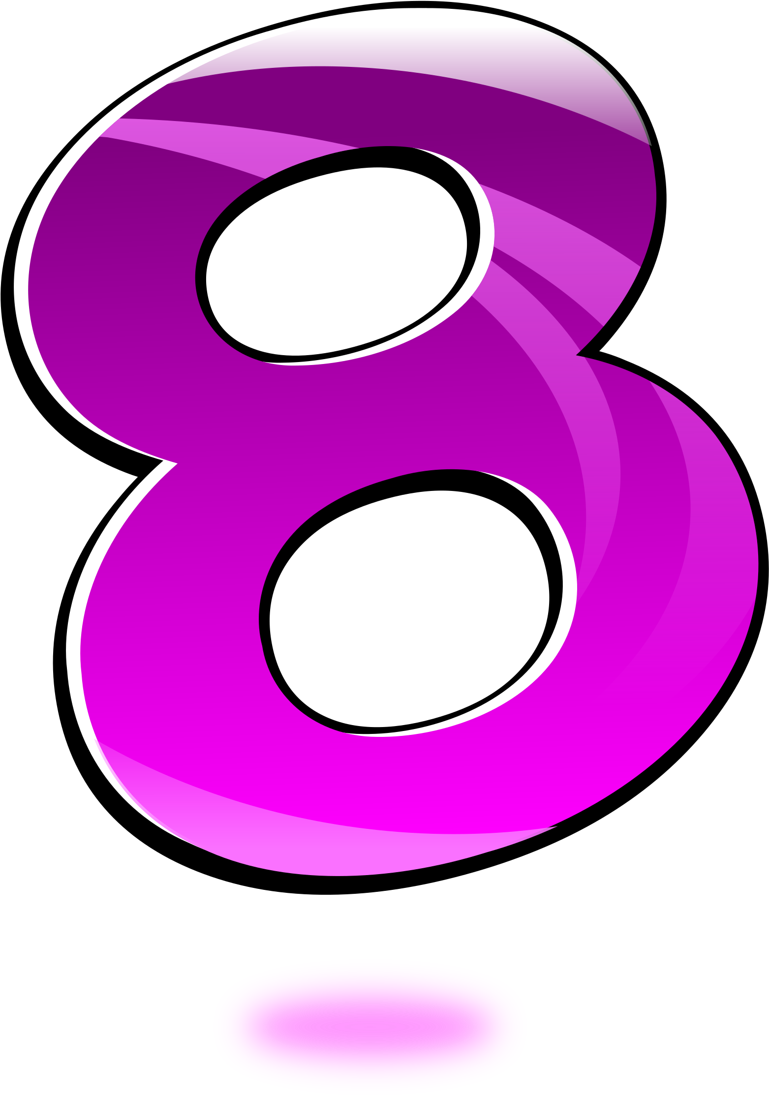 8 Number Free Photo Transparent PNG Image