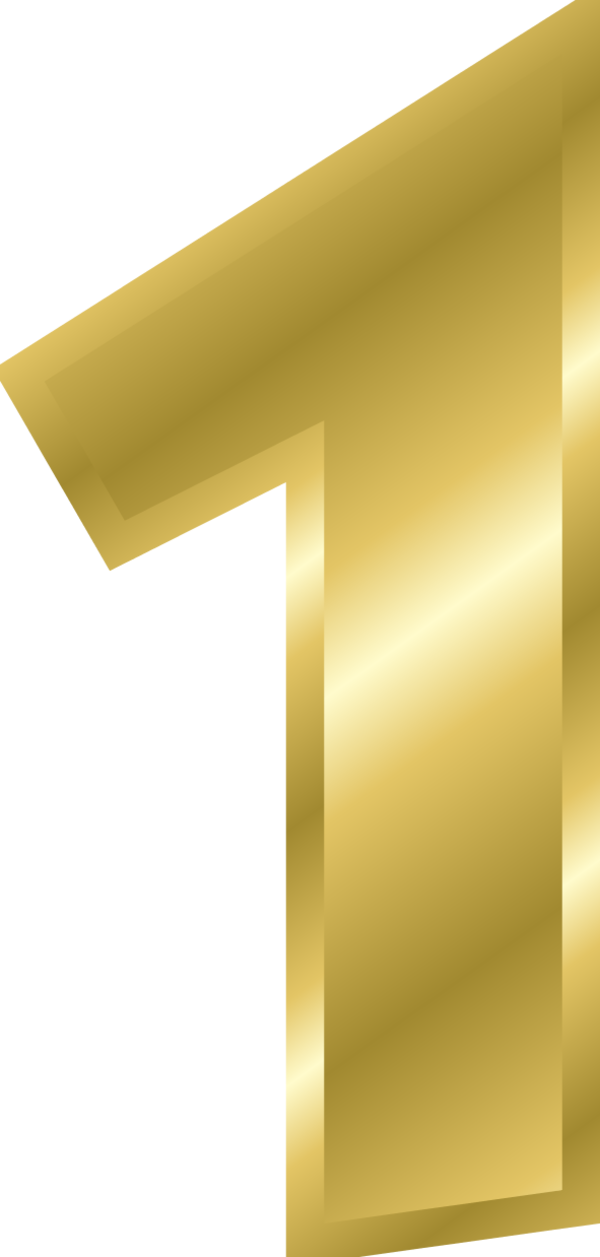 1 Number PNG File HD Transparent PNG Image