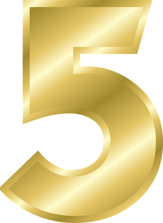 5 Number Free Download PNG HD Transparent PNG Image