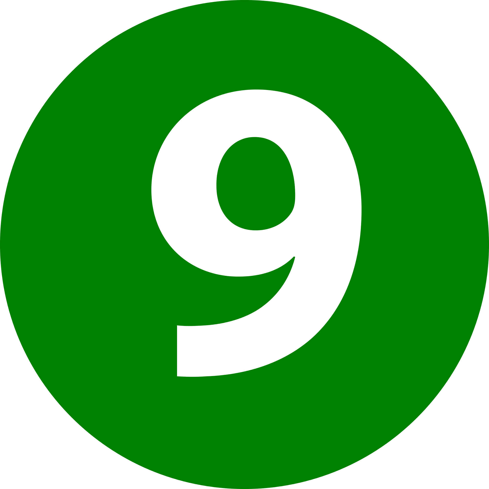 9 Number Free Clipart HQ Transparent PNG Image