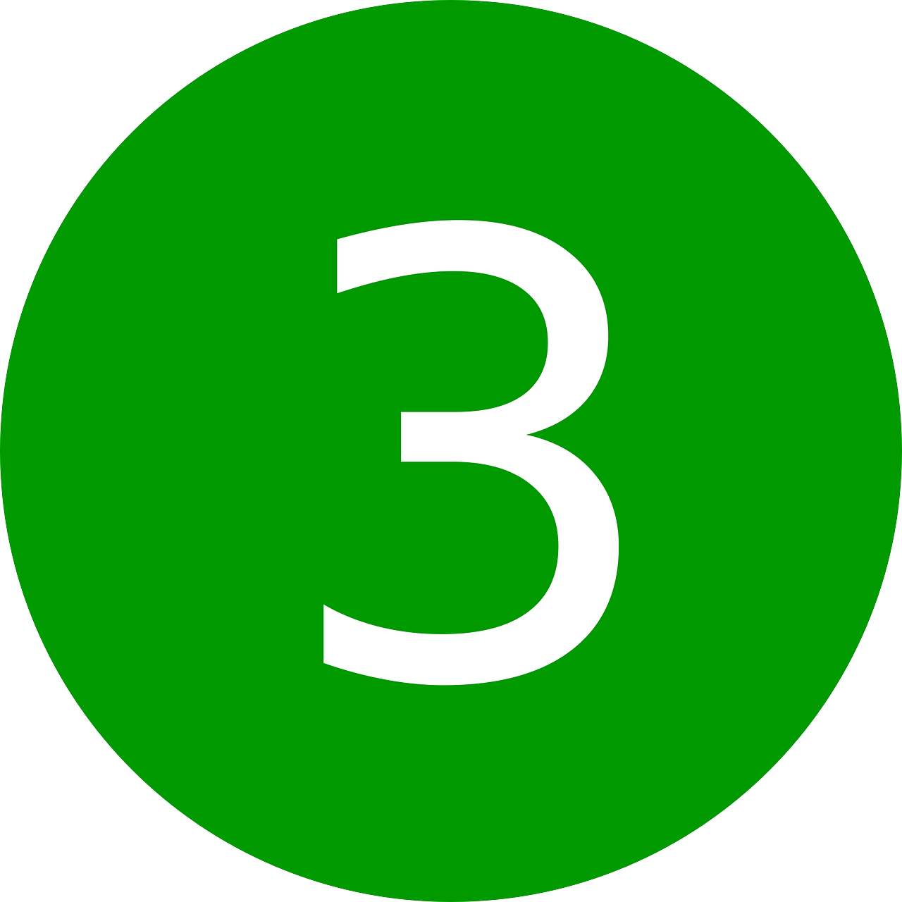 3 Number Free Download PNG HQ Transparent PNG Image