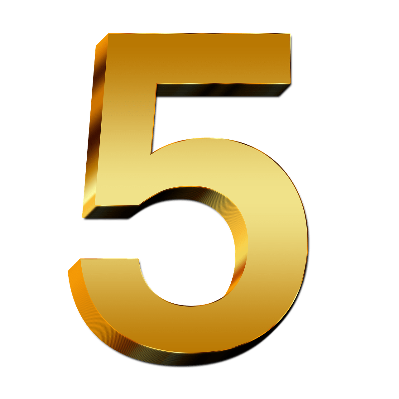 5 Number PNG Free Photo Transparent PNG Image