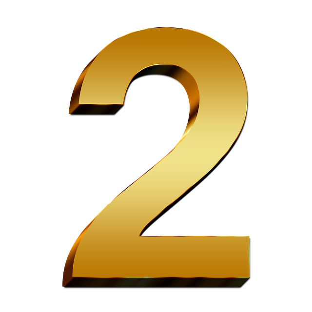 2 Number Free Download PNG HQ Transparent PNG Image