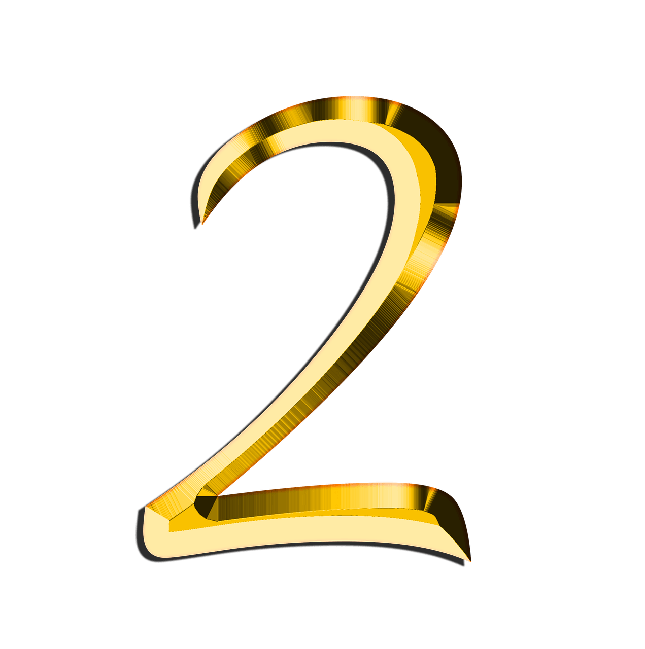 2 Number PNG File HD Transparent PNG Image