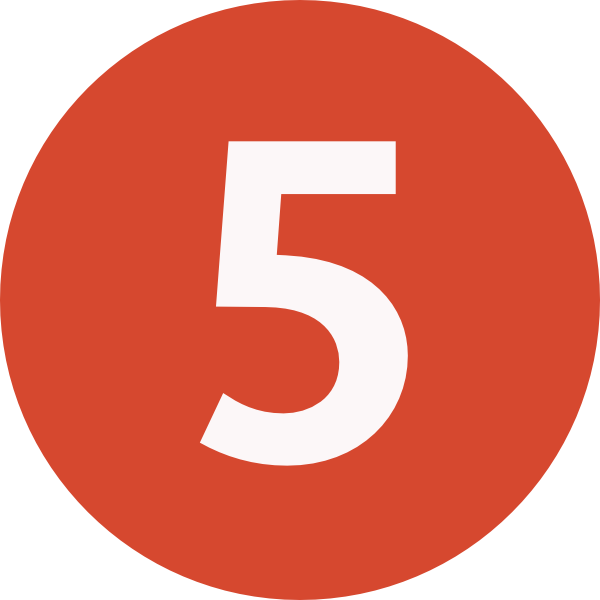 5 Number HQ Image Free Transparent PNG Image