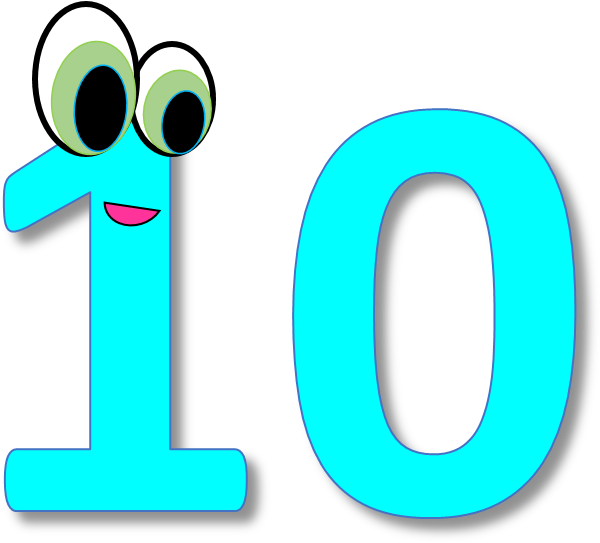 10 Number Picture Free Photo Transparent PNG Image